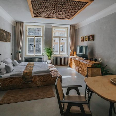Aparthotel Bohemian Experience Praga Exterior foto