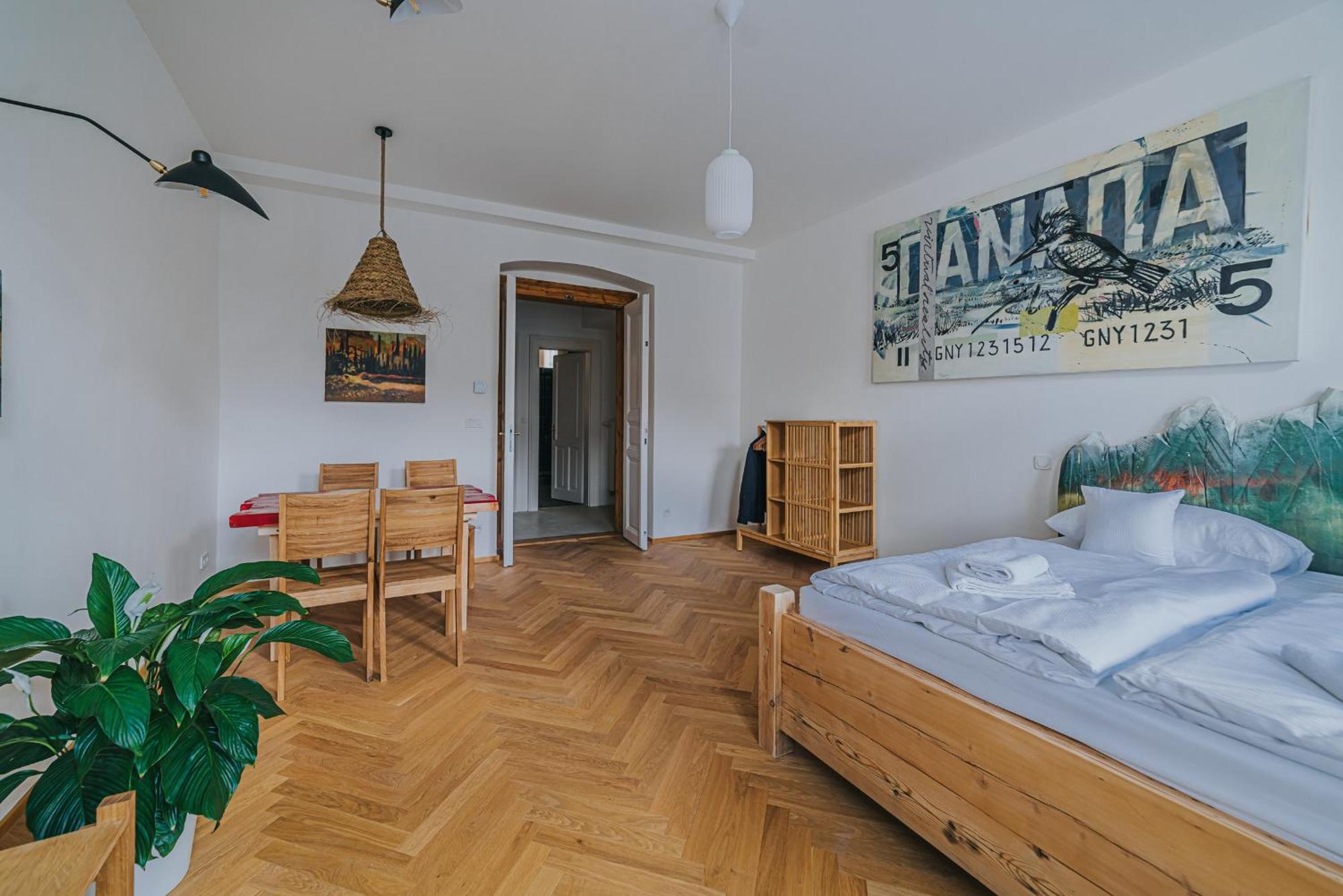 Aparthotel Bohemian Experience Praga Exterior foto