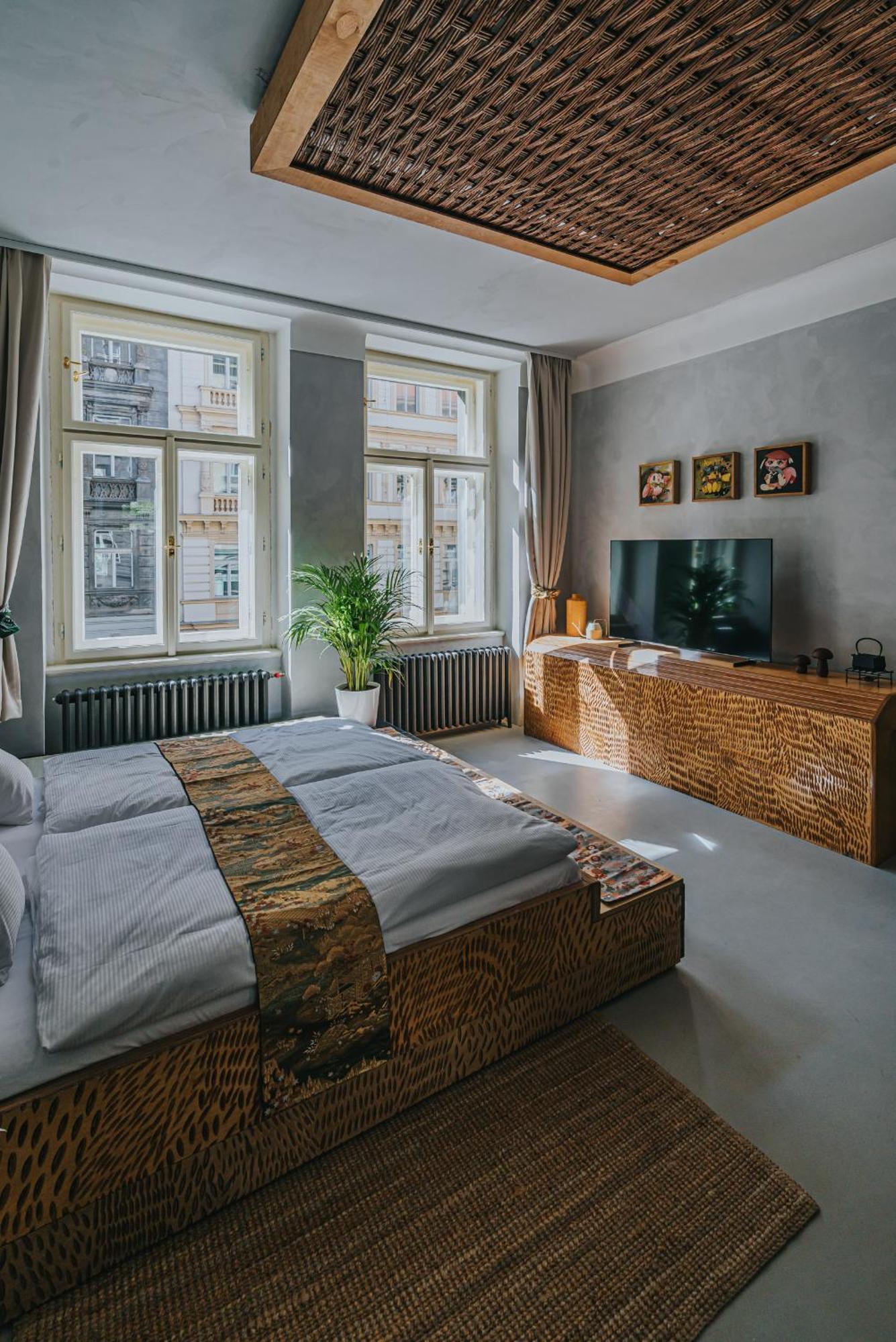 Aparthotel Bohemian Experience Praga Exterior foto